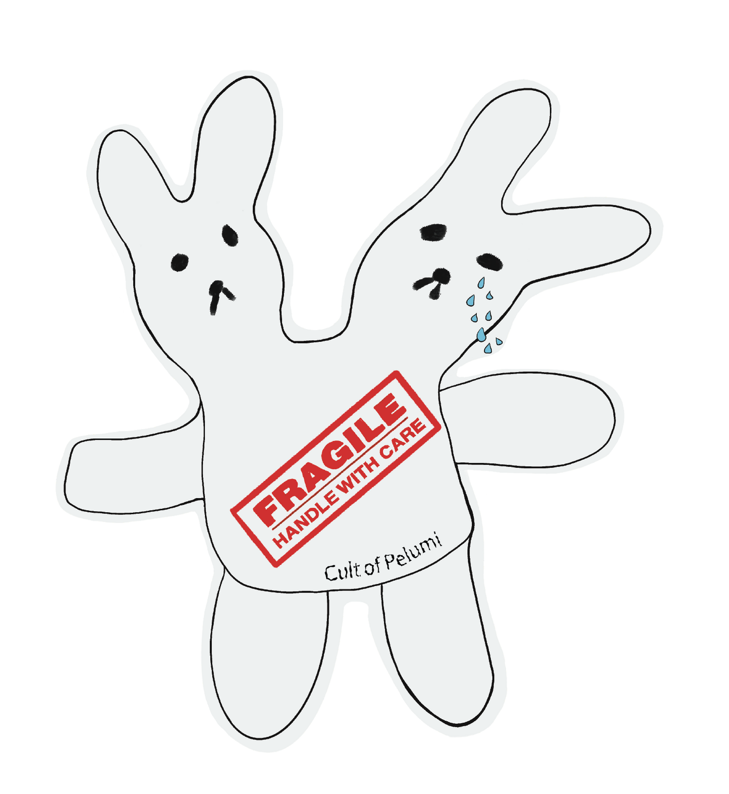 Handle with Care Sticker